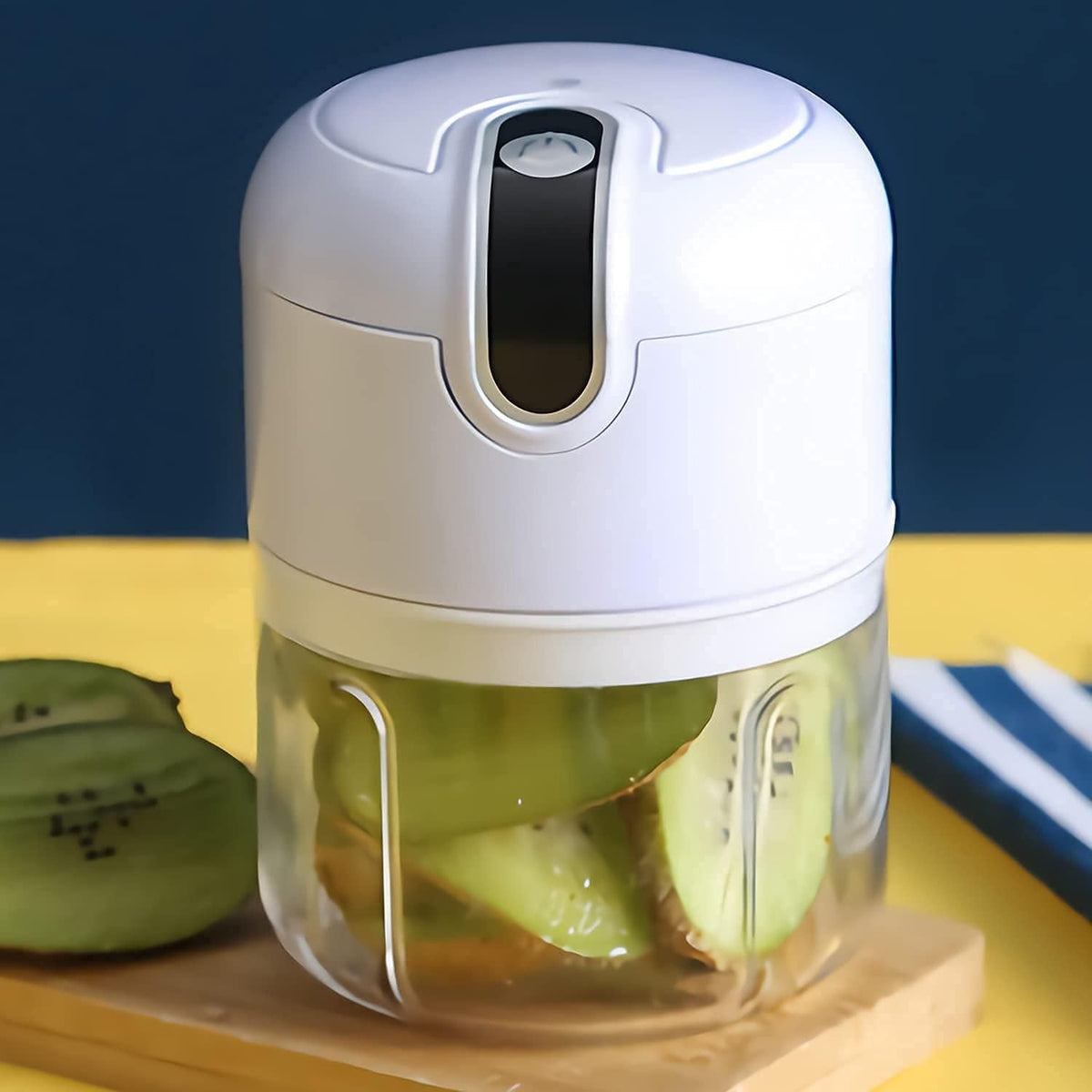 Mini Electric Meat/Garlic Chopper Portable Food Processor